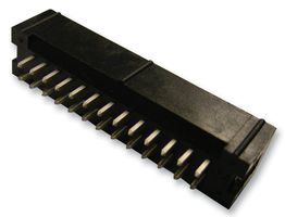 AMP - TE CONNECTIVITY 1761681-9 Pin Header, Wire-to-Board, 2.54 mm, 2 Rows, 26 Contacts, Through Hole Straight, AMP-LATCH