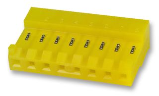 AMP - TE CONNECTIVITY 3-643818-8 IDC连接器, 20 AWG, IDC插座, 母, 3.96 mm, 1排, 8 触点, 电缆安装