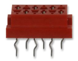 AMP - TE CONNECTIVITY 1-215079-6 PCB插座, 板至板, 1.27 mm, 2 排, 16 触点, 通孔安装, Micro-MaTch