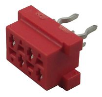 AMP - TE CONNECTIVITY 215079-4 PCB插座, 板至板, 1.27 mm, 2 排, 4 触点, 通孔安装, Micro-MaTch