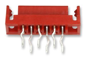 AMP - TE CONNECTIVITY 338068-6 PCB插座, 板至板, 1.27 mm, 2 排, 6 触点, 通孔安装, Micro-MaTch