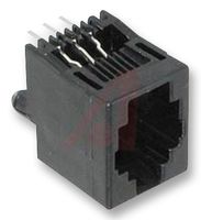 AMP - TE CONNECTIVITY 5520425-3 Modular Connector, RJ25 Jack, 1 x 1 (Port), 6P6C, Cat3, Through Hole Mount