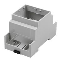 CAMDENBOSS CNMB/3/2 Plastic Enclosure, DIN Rail, Polycarbonate, 90 mm, 53 mm, 58 mm, IP20
