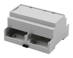 CAMDENBOSS CNMB/6ST/2 塑料机壳, IP20, DIN导轨, 实心顶, DIN轨, 聚碳酸酯, 90 mm, 106 mm, 58 mm, IP20
