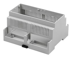 CAMDENBOSS CNMB/6V/2 塑料机壳, IP20, DIN导轨, 通风, DIN轨, 聚碳酸酯, 90 mm, 106 mm, 58 mm, IP20