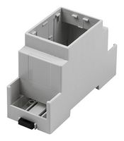 CAMDENBOSS CNMB/2W/2 塑料机壳, IP20, DIN导轨, DIN轨, 聚碳酸酯, 90 mm, 36 mm, 58 mm, IP20