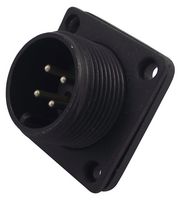 HARWIN C90-3102R14S-2P Circular Connector, Standard Circular Connector, Panel Mount Receptacle, 4 Contacts, Solder Pin