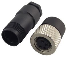 BINDER 99-3376-00-04 圆形连接器, Standard Circular Connector, 768系列, 电缆安装插座, 4 触点, 焊接插座