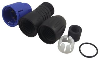 BINDER 99-9105-60-03 Circular Connector, Miniature Circular Connector, 720 Series, Cable Mount Plug, 3 Contacts