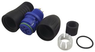 BINDER 99-9106-60-03 圆形连接器, Miniature Circular Connector, 720系列, 电缆安装插座, 3 触点, 焊接插座