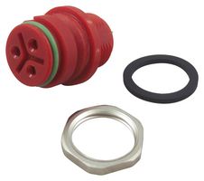 BINDER 99-9108-50-03 Circular Connector, Miniature Circular Connector, 720 Series, Panel Mount Receptacle, 3 Contacts