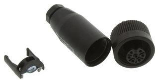 BINDER 99-4226-00-07 Circular Connector, Miniature Circular Connector, 693 Series, Cable Mount Receptacle, 7 Contacts