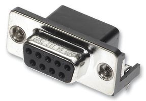 HARTING 09641117210 D Sub Connector, Filtered, Receptacle, 9 Contacts, DE, Solder Cup