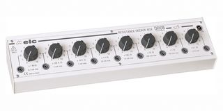 ELC DR08 十进箱, 电阻, 8, 0.1欧至11.11111M欧, 1 %, DR Series