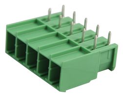 PHOENIX CONTACT 1804823 Terminal Block, Horizontal, Header, 7.62 mm, 5 Ways, 20 A, 630 V, Through Hole Right Angle