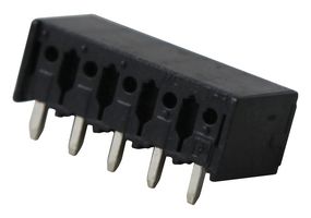 PHOENIX CONTACT 1722011 端子块, 水平, 针座, 3.81 mm, 5 路, 8 A, 160 V, 通孔竖直