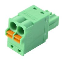 PHOENIX CONTACT 1939918 插拔式接线端子, 3.5 mm, 2 路, 26 AWG, 16 AWG, 1.5 mm², 推入式
