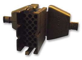 SOURIAU-SUNBANK / EATON SMS18PDH1 Connector Housing, Cable Mount, Integrated Strain Relief Hood, Souriau Qikmate SMS, Plug, 18 Ways