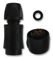 SOURIAU-SUNBANK / EATON UTS6JC10E6P 圆形连接器, Standard Circular Connector, Trim Trio UTS系列, 直型插头, 6 触点, 焊接引脚, 卡口