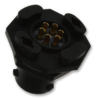 SOURIAU-SUNBANK / EATON UTS710E6S Circular Connector, Standard Circular Connector, Souriau Trim Trio UTS Series, Jam Nut Receptacle
