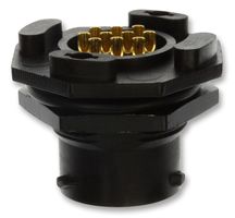SOURIAU-SUNBANK / EATON UTS712E10P Circular Connector, Standard Circular Connector, Souriau Trim Trio UTS Series, Jam Nut Receptacle