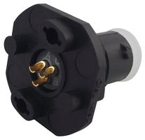 SOURIAU-SUNBANK / EATON UTS78E3P 圆形连接器, Standard Circular Connector, Trim Trio UTS系列, 锁紧螺母插座, 3 触点, 焊接引脚, 卡口