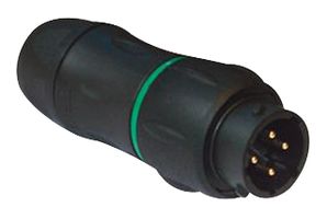 SOURIAU-SUNBANK / EATON UTS6GJC1412S 圆形连接器, Standard Circular Connector, Souriau Trim Trio UTS Series, 直型插头, 12 触点, 压接插座-无触芯, 卡口