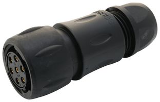 SOURIAU-SUNBANK / EATON UTS6JC147SSCR 圆形连接器, Standard Circular Connector, Trim Trio UTS系列, 直型插头, 7 触点, 螺丝口, 卡口