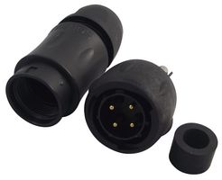 SOURIAU-SUNBANK / EATON UTS6JC124PSCR Circular Connector, Standard Circular Connector, Souriau Trim Trio UTS Series, Straight Plug