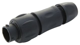 SOURIAU-SUNBANK / EATON UTS1JC104P 圆形连接器, Standard Circular Connector, Trim Trio UTS系列, 电缆安装插座, 4 触点, 压接引脚-无触芯, 卡口
