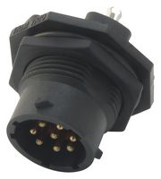SOURIAU-SUNBANK / EATON UTS7128PSEK9 Circular Connector, Standard Circular Connector, Souriau Trim Trio UTS Series, Jam Nut Receptacle