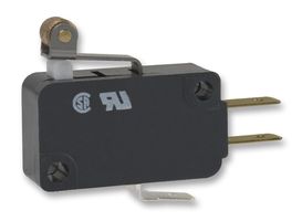 HONEYWELL V7-1C13D8-201 Microswitch, Miniature, Roller Lever, SPDT, Quick Connect, 15 A, 250 V