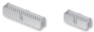 SAMTEC HTSS-105-01-L-DV Pin Header, Board-to-Board, 2.54 mm, 2 Rows, 10 Contacts, Surface Mount, HTSS