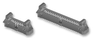 SAMTEC EJH-110-01-F-D-TH Pin Header, Wire-to-Board, 2.54 mm, 2 Rows, 20 Contacts, Through Hole, EJH Series