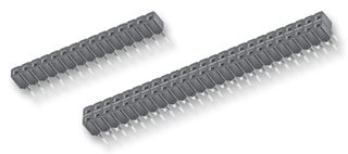 SAMTEC CES-132-01-T-D PCB插座, 板至板, 2.54 mm, 2 排, 64 触点, 通孔安装, CES
