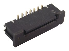 AMP - TE CONNECTIVITY 1-1734742-0 FFC / FPC Board Connector, 0.5 mm, 10 Contacts, Receptacle, FPC, Surface Mount