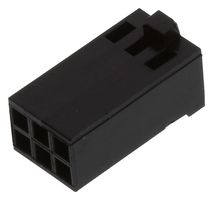 AMP - TE CONNECTIVITY 87631-2 Connector Housing, AMPMODU IV/V, Socket, 6 Ways, 2.54 mm, AMPMODU IV/V Series Contacts