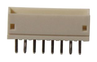 JST / JAPAN SOLDERLESS TERMINALS B8B-ZR (LF)(SN) 引脚针座, 线至板, 1.5 mm, 1 排, 8 触点, 通孔安装, ZH