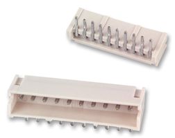 JST / JAPAN SOLDERLESS TERMINALS S10B-ZR (LF)(SN) Pin Header, Side Entry, Wire-to-Board, 1.5 mm, 1 Rows, 10 Contacts, Through Hole, ZH