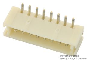 JST / JAPAN SOLDERLESS TERMINALS B8B-ZR-SM4-TF (LF)(SN) Pin Header, Top Entry, Wire-to-Board, 1.5 mm, 1 Rows, 8 Contacts, Surface Mount, ZH