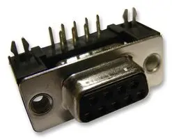 AMPHENOL COMMUNICATIONS SOLUTIONS FCE17-E09SA-490 SOCKET, DSUB 4-40, 5600PF, RA, 9WAY