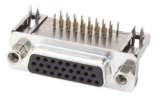 WURTH ELEKTRONIK 618026330923 D Sub Connector, HD26, High Density, Receptacle, WR-DSUB, 26 Contacts, DA, Solder