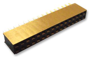 WURTH ELEKTRONIK 61303221821 PCB插座, 板至板, 2.54 mm, 2 排, 32 触点, 通孔安装