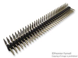 WURTH ELEKTRONIK 61306421021 Pin Header, Right Angle, Board-to-Board, 2.54 mm, 2 Rows, 64 Contacts, Through Hole Right Angle