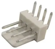 WURTH ELEKTRONIK 61900419521 引脚针座, 锁定, 线至板, 2.54 mm, 1 排, 4 触点, 通孔直角, WR-WTB