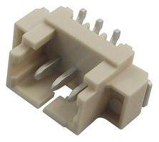 WURTH ELEKTRONIK 653103124022 引脚针座, 线至板, 1.25 mm, 1 排, 3 触点, 表面安装直型, WR-WTB