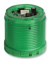 DELTA DESIGN DIS7222 模块, 堆叠, LED, 绿色, 连续, 闪存, 24VDC, 70mm直径, 56mm外部高度