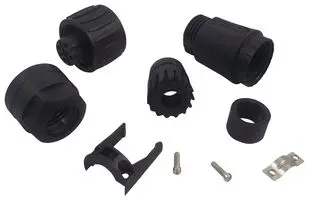 AMPHENOL SINE/TUCHEL C016 20D003 110 12 圆形连接器, 标准圆形连接器, Ecomate C016系列, 电缆安装插座, 4 触点, 螺丝口