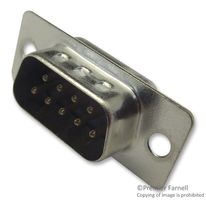 AMPHENOL COMMUNICATIONS SOLUTIONS G17S0910110EU D-Sub 连接器, DB9, 标准, 插头, G17, 9 触点, DE, 焊接杯