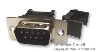 AMPHENOL COMMUNICATIONS SOLUTIONS G17K09101001EU D-Sub 连接器, DB9, 标准, 插头, G17, 9 触点, DE, IDC / IDT